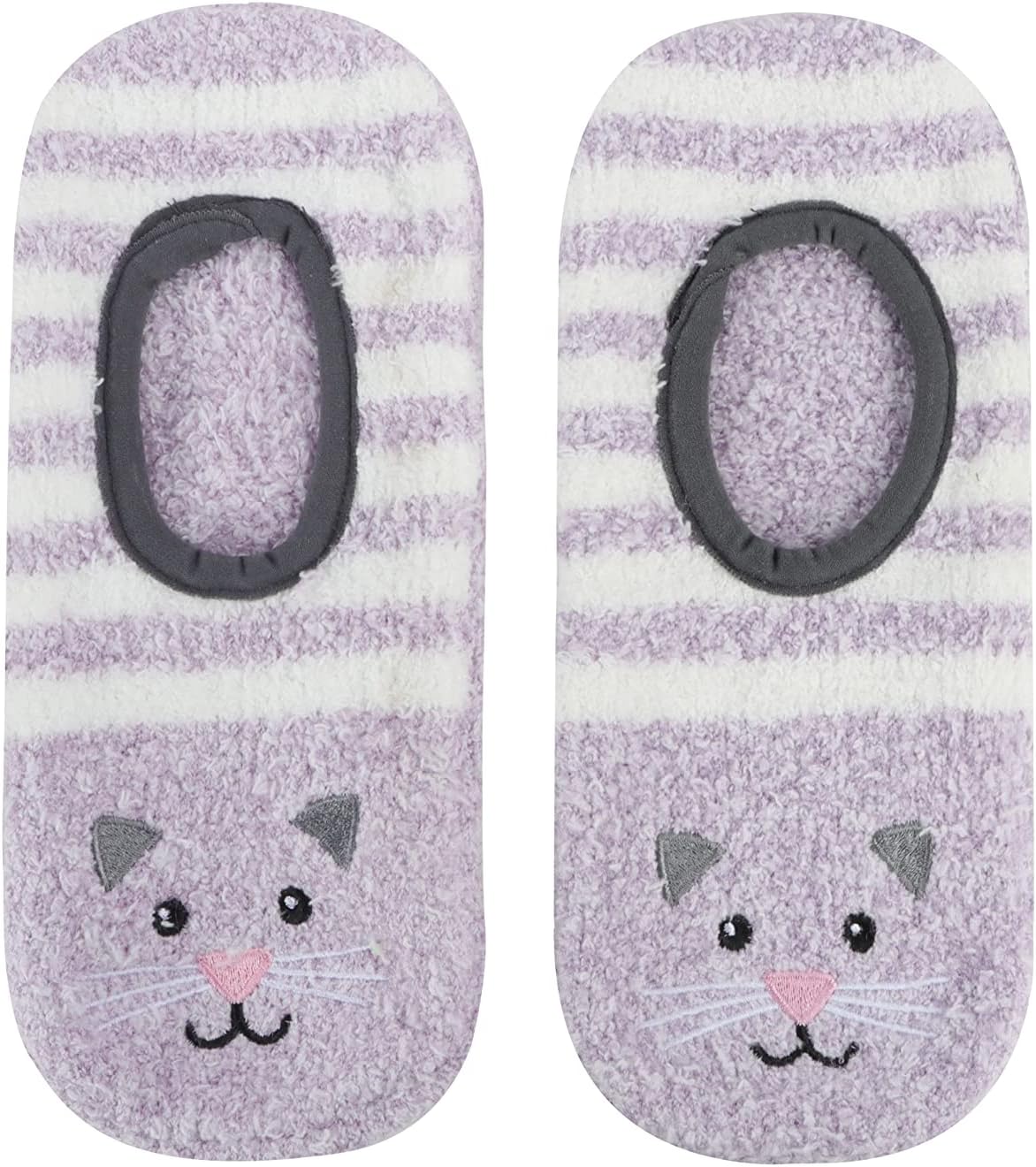 Snoozies Womens Mary Jane Fuzzy Animal Socks