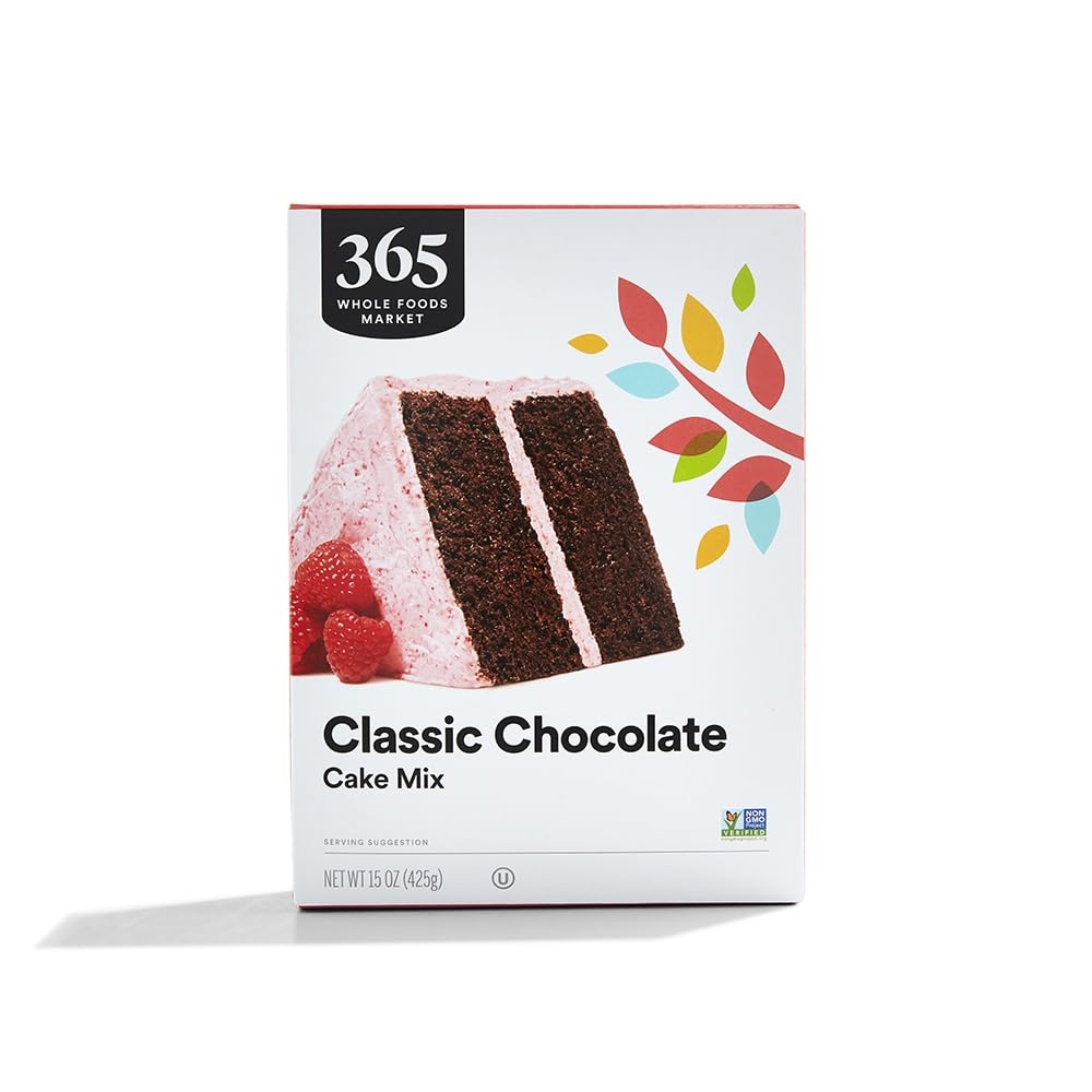 365 by Whole Foods Market, Classic Chocolate Cake Mix, 15 Ounce