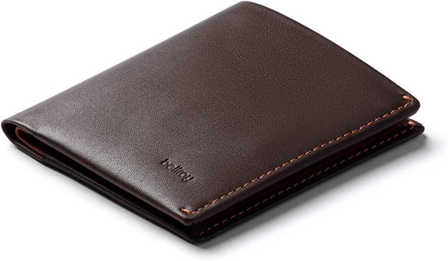 Bellroy Note Wallet (Slim Leather Bifold Design, RFID Blocking, Holds 4-11 Cards, Coin Pouch, Flat Note Section)