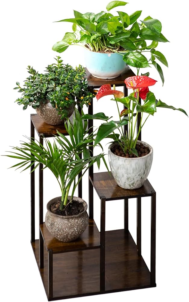 Bought two of these for my plant room, I love them! Excellent quality for the money. They look great and are easy to assemble. They are a little wobbly but have held up well. Would order again for sure!