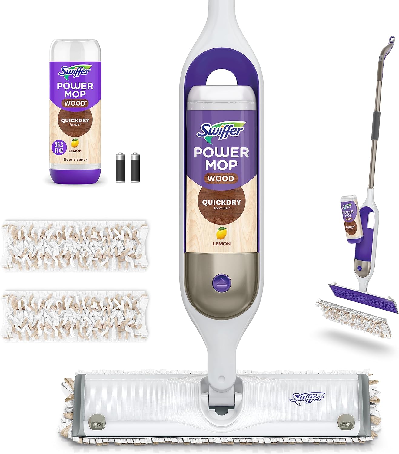 Purchased this to replace the family mop so I could clean my room because I have cats in my room. They normally leave the litter splashed everywhere, so I needed something that was going to not only sweep up the litter but also mop and clean my floor. I have the wood looking floor planks so I thought it was best to get a power mop for wood. So the first time I cleaned my floor the pad was a little dirty but not as bad as I expected, so I guess my mop was doing it's job! But I'm hoping this will
