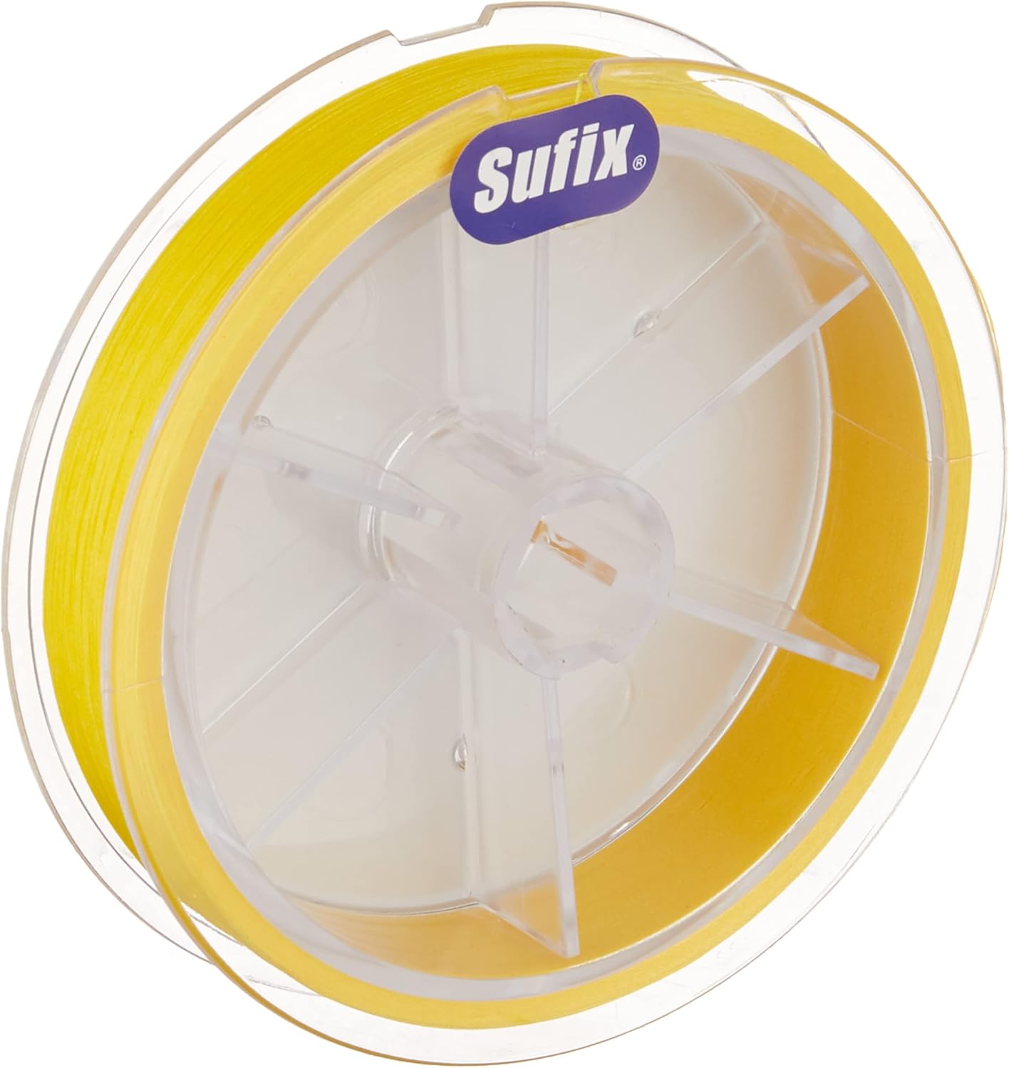 Sufix 832 Advanced Superline Braid, Hi-Vis Yellow, 10-Pound/300-Yard Spool (660-110Y)