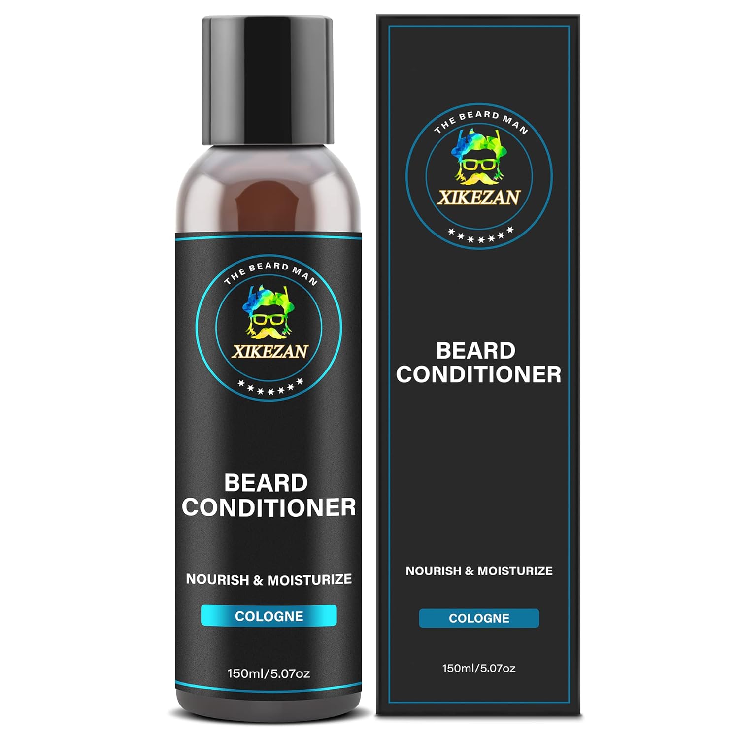 XIKEZAN Beard Conditioner for Men w/Argan & Jojoba Oils Deeply Cleans Smooths Soften & Strengthens,Christmas Stocking Stuffers Father Day Gifts for Men Him Dad Boyfriend Husband