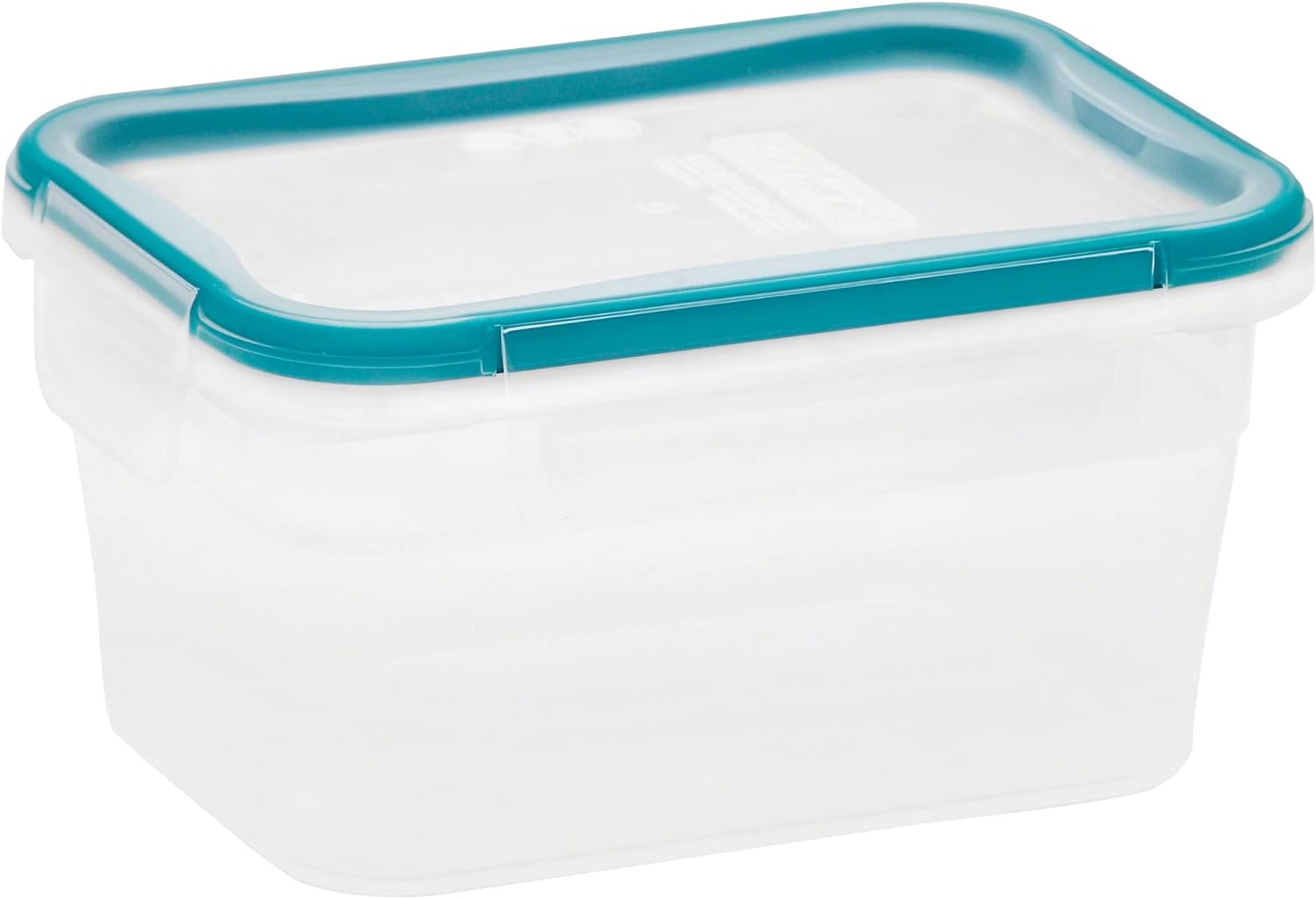 Snapware Total Solution 5-Cup Plastic Food Storage Container with Lid, 5-Cup Rectangular Meal Prep Container, Non-Toxic, BPA-Free Lid with 4 Locking Tabs, Microwave, Dishwasher, and Freezer Safe