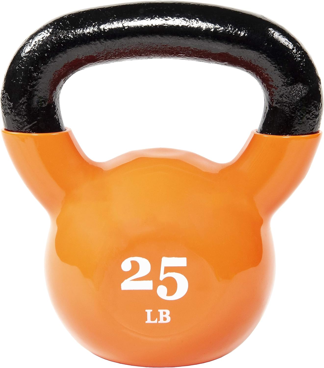 BalanceFrom All-Purpose Color Vinyl Coated Kettlebell, 5-50 Pounds