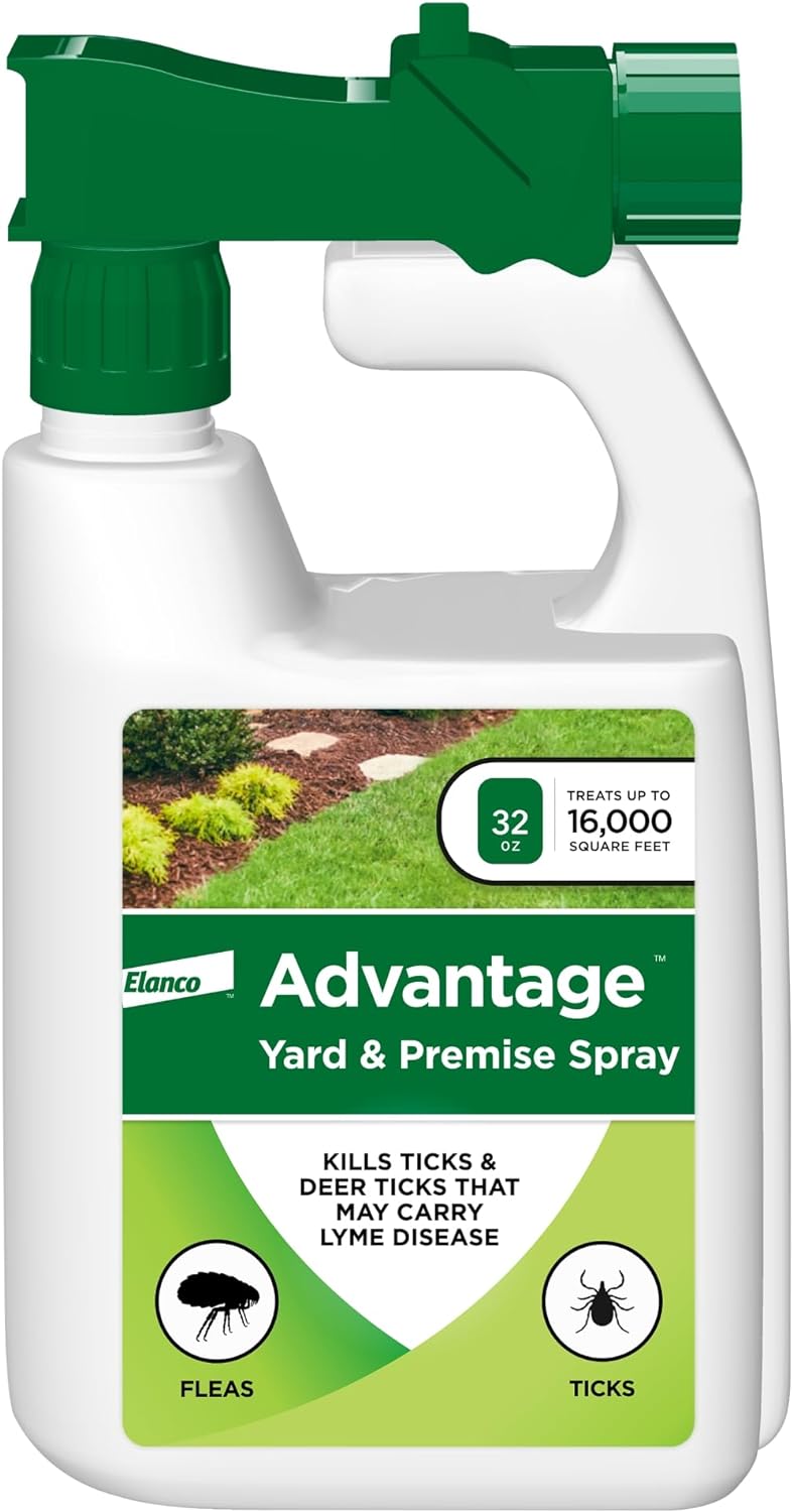 Advantage Yard & Premise Spray | Kills Fleas & Ticks & More | 32 oz.