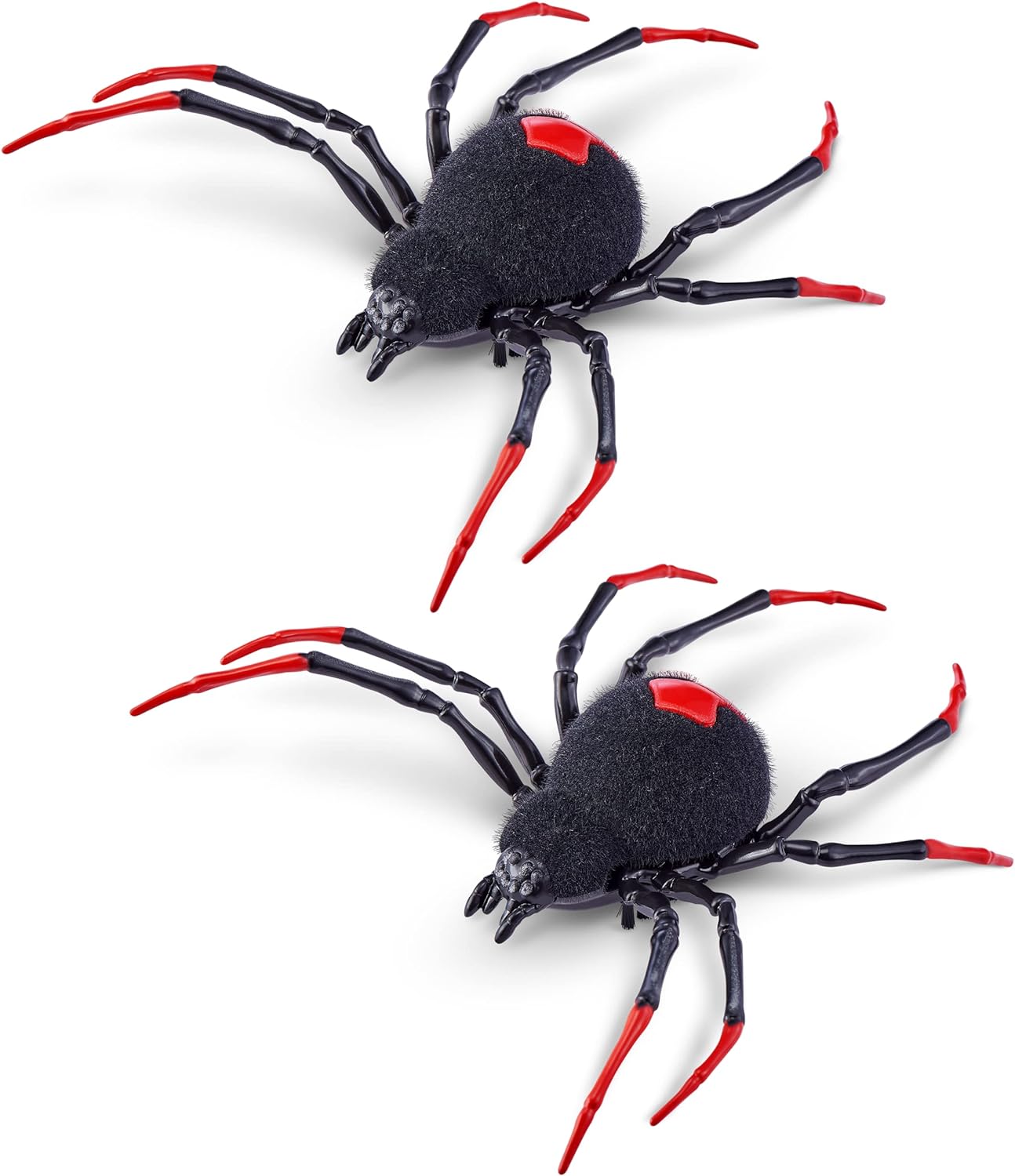 Robo Alive Crawling Spider Glow in The Dark (2 Pack) by ZURU Battery-Powered Robotic Interactive Electronic Spider Toy That Moves and Crawls, Prankst Toys for Boys, Kids, Teens