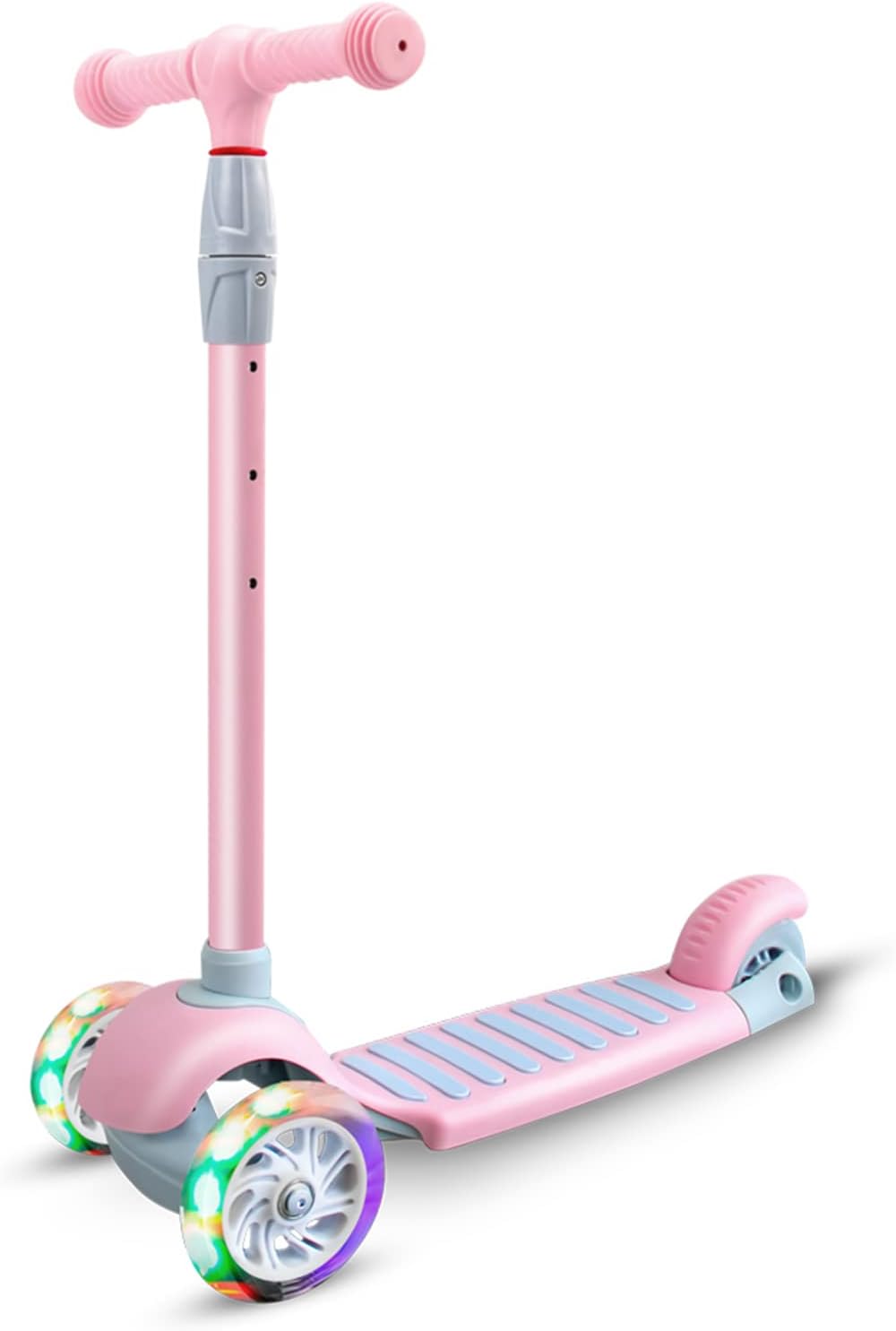 67i Scooter for Kids 3 Wheel Scooter Kids Kick Scooter for Toddler Girls Boys Scooter with Adjustable Height and Light-Up Wheels Scooter for Children Ages 3-12