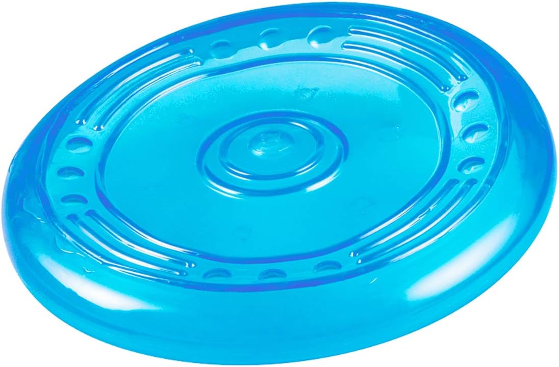 Petstages Orka Flyer Royal Blue Flying Disc Dog Fetch Toy