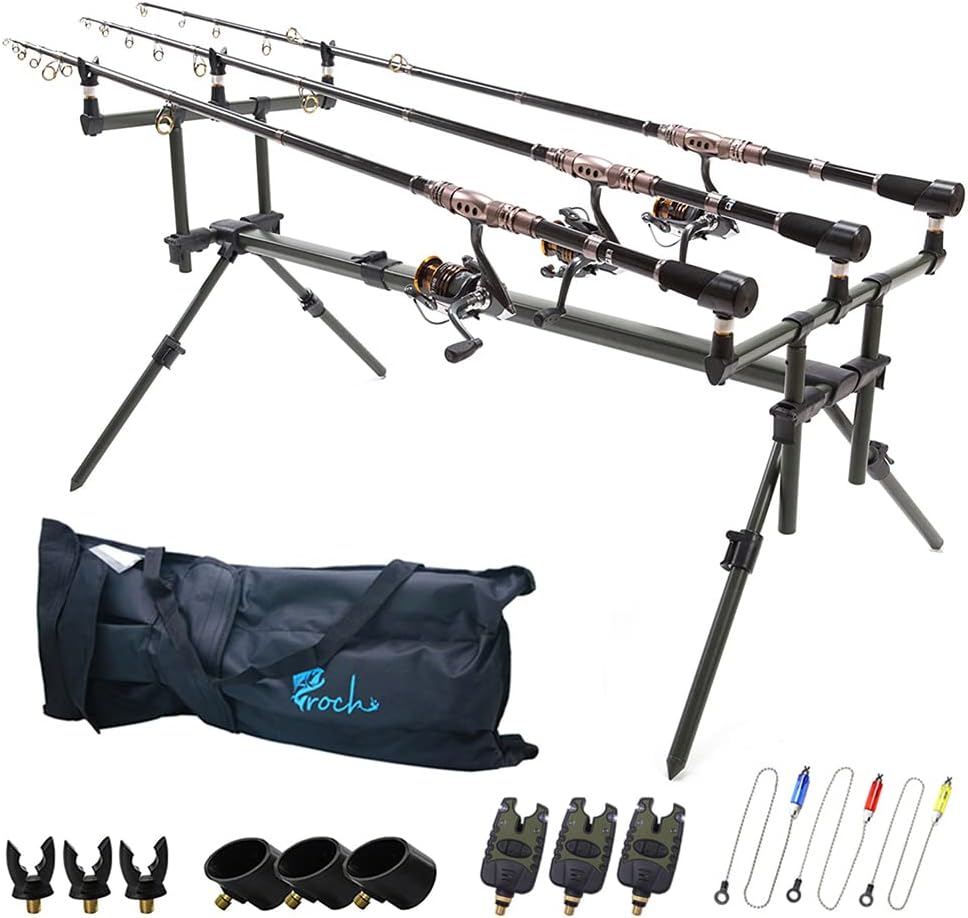 Croch Aluminium Carp Fishing Specialist Goal Post Style Rod Pod Fishing