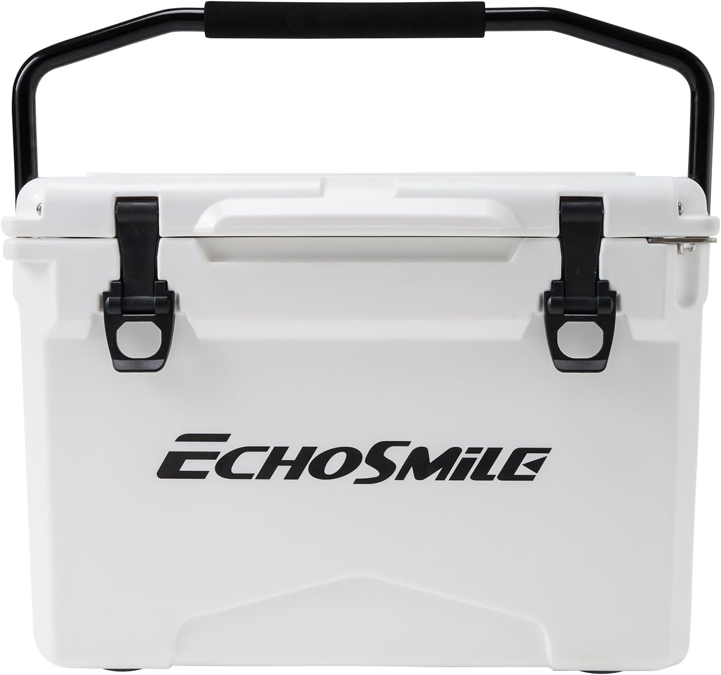 EchoSmile Insulated Portable Cooler 12/18/25 Qt, Rotomolded Cooler with Sealing Ring, Lightweight Ice Chest Box, Hard Cooler for BBQ, Beach, Drink, Camping, Picnic