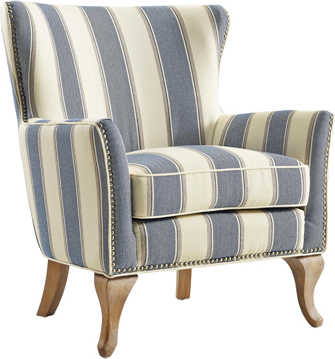 Dorel Living Reva Accent Chair, Blue