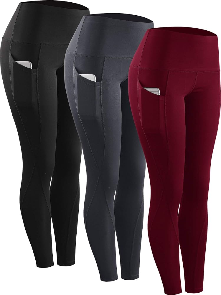 NELEUS High Waist Running Workout Leggings for Yoga with Pockets