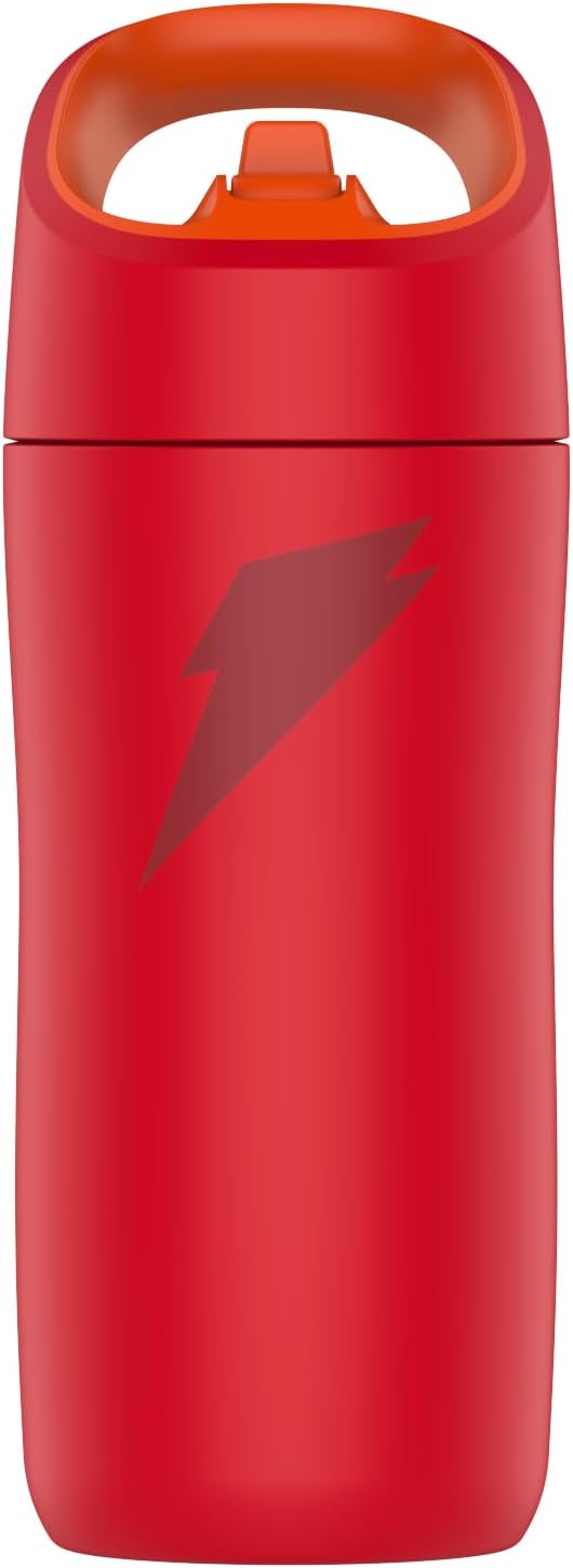 Gatorade Kids' Rookie Metal Water Bottle, 12oz, Stainless Steel Bottle, Double-Wall Insulation, Vacuum Insulated, Thermo Mug