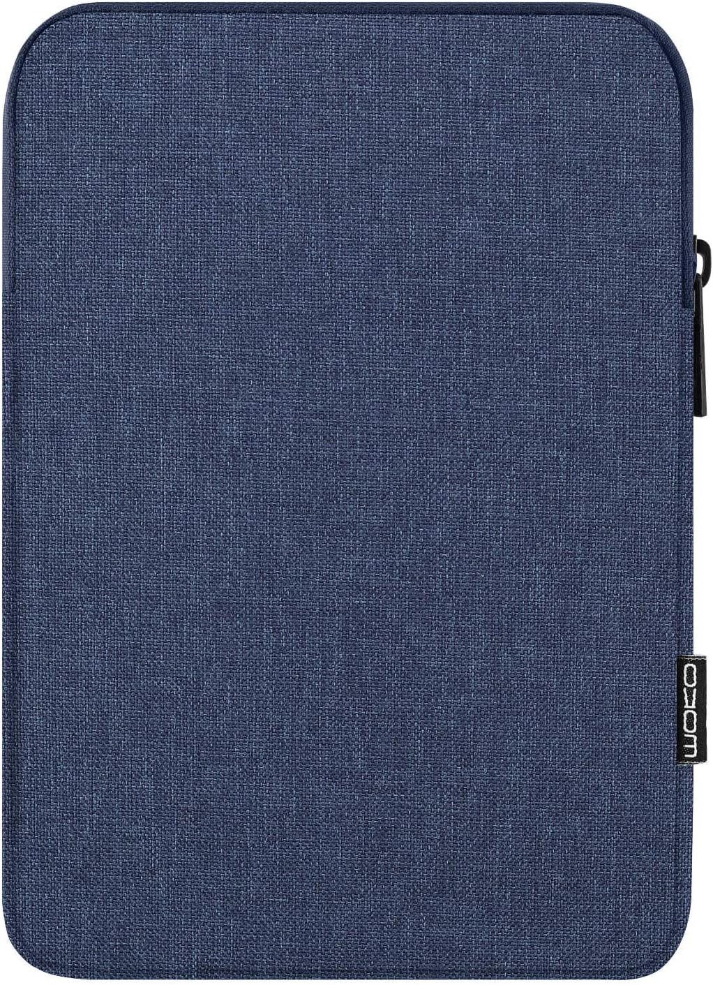 MoKo 7-8 Inch Tablet Sleeve Bag, Polyester Pouch Cover Case Fits iPad Mini (6th Gen) 8.3 2021, iPad Mini 5/4/3/2/1, Galaxy Tab S2 8.0, Tab A 8.0, ZenPad Z8s 7.9 - Navy Blue