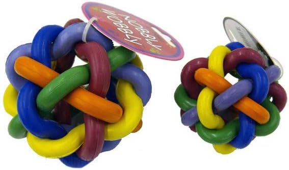 Multipet Nobbly Wobbly Ball Large Dog Toy