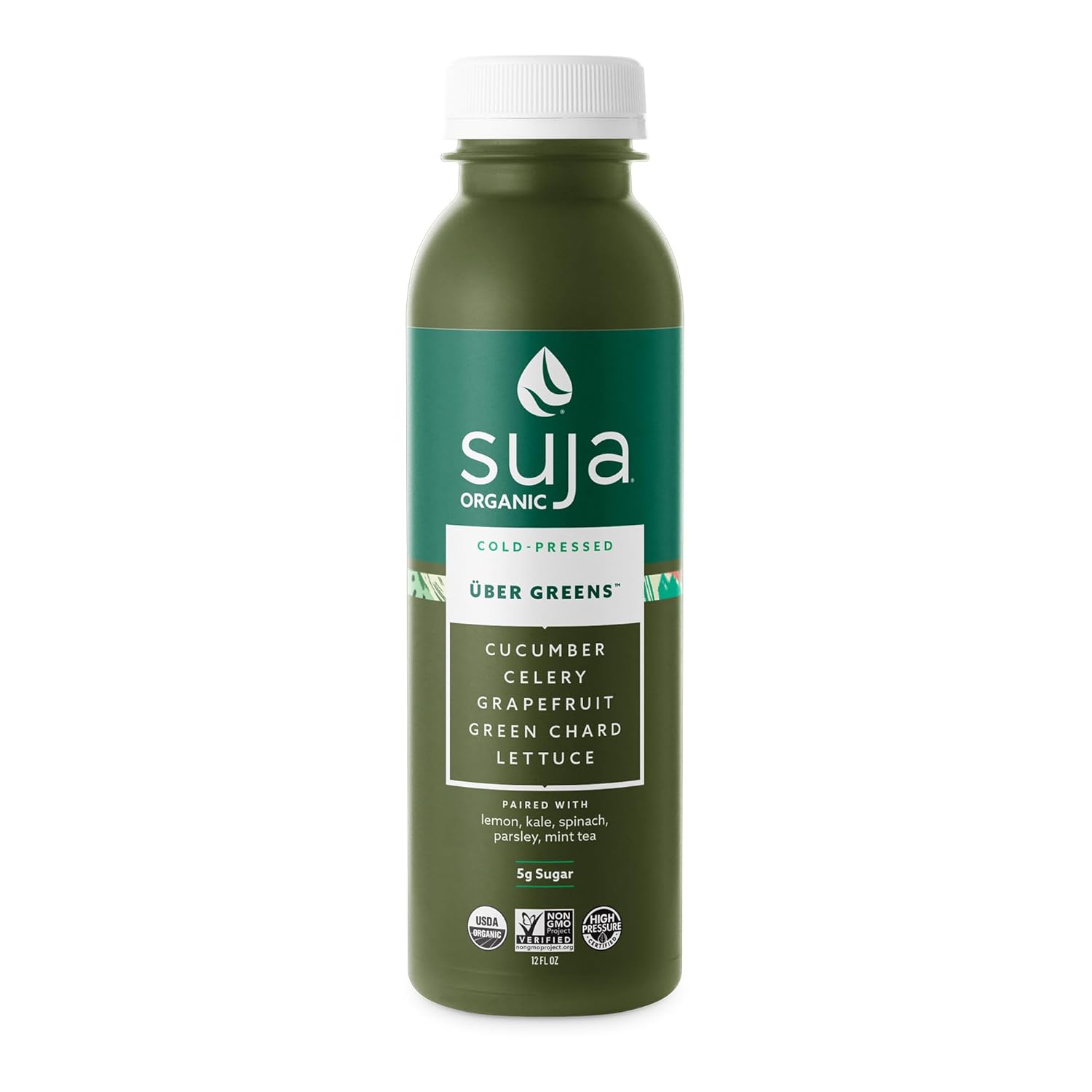 Suja Organic Uber Greens, 12 Fl Oz Bottle