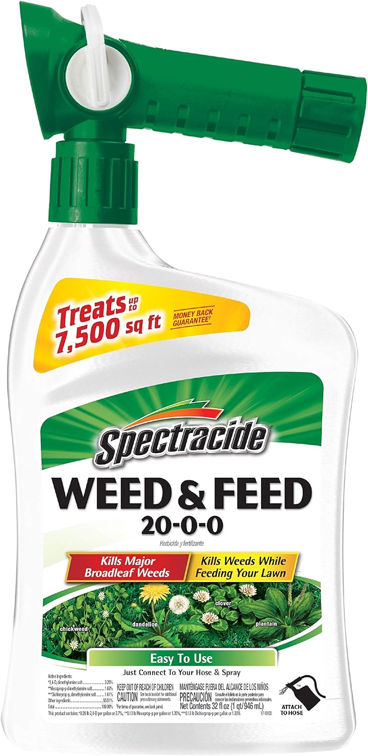 Spectracide Weed & Feed 20-0-0 (Ready-to-Spray) (32 fl oz), 1 pack