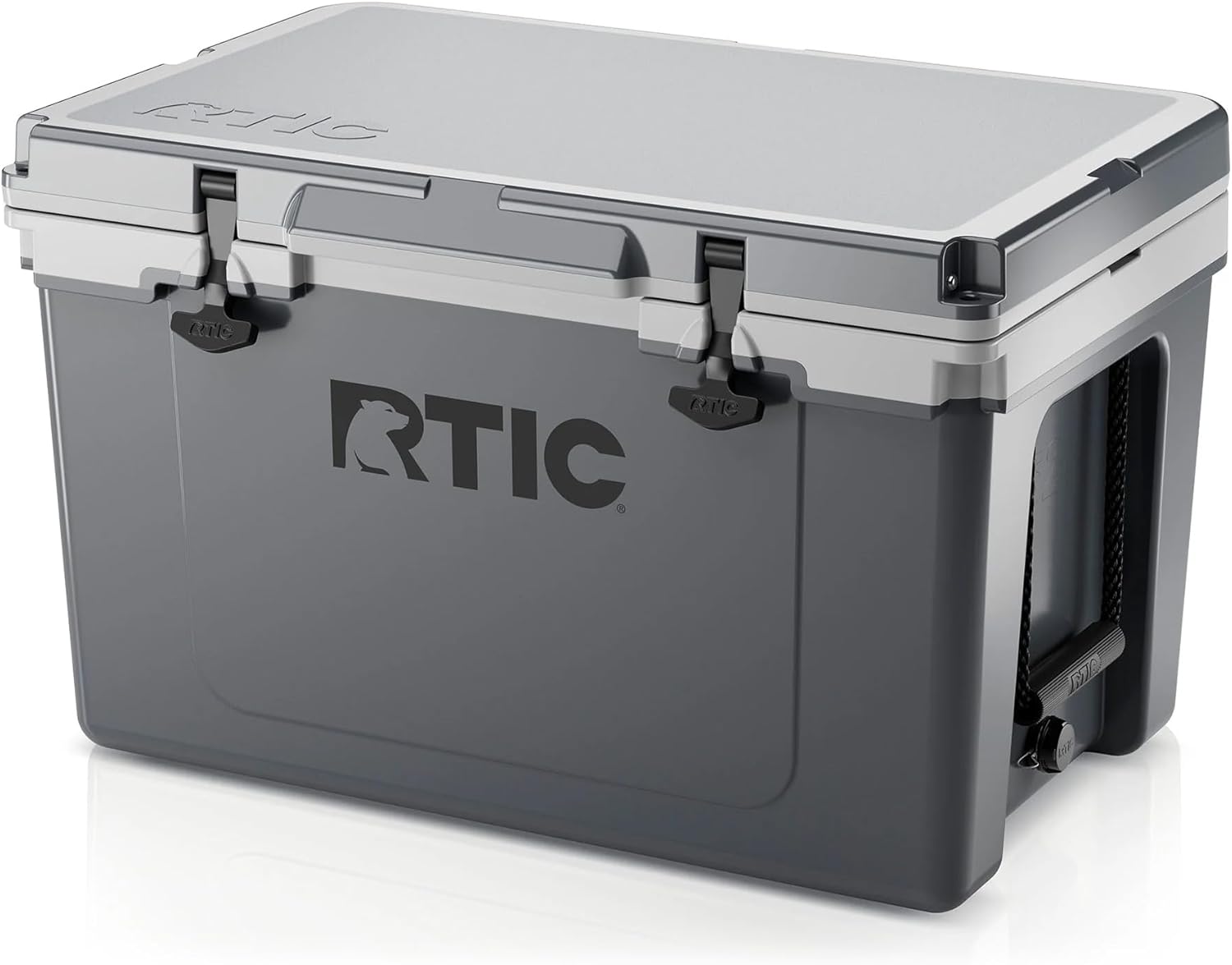 RTIC Ultra-Light 52 quart Hard Cooler Insulated Portable Ice Chest Box for Beach, Drink, Beverage, Camping, Picnic, Fishing, Boat, Barbecue, 30% Lighter Than Rotomolded Coolers