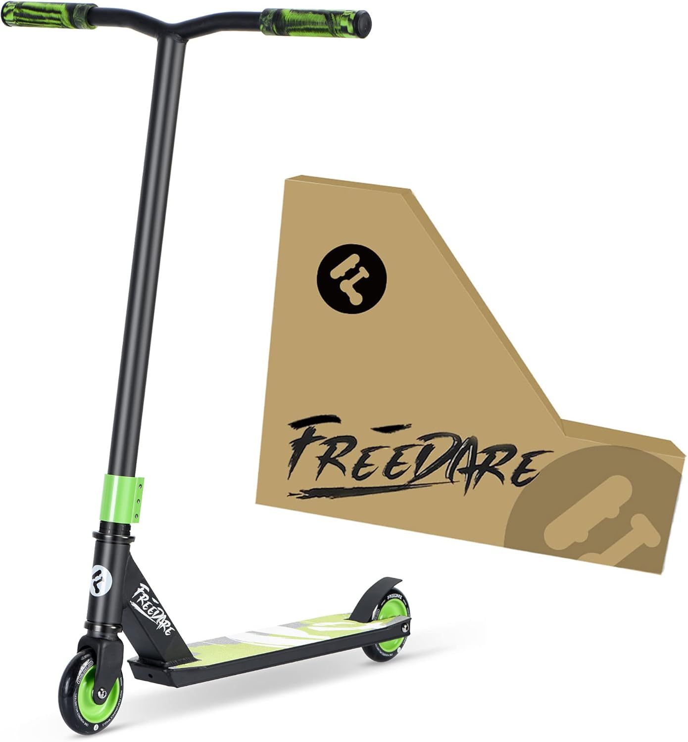 FREEDARE Pro Scooter Stunt Scooter Complete Trick Scooter for Kids 8 Years and Up, Teens, Adults, Boys and Girls Freestyle Street Scooter for Intermediate and Beginner Skate Park