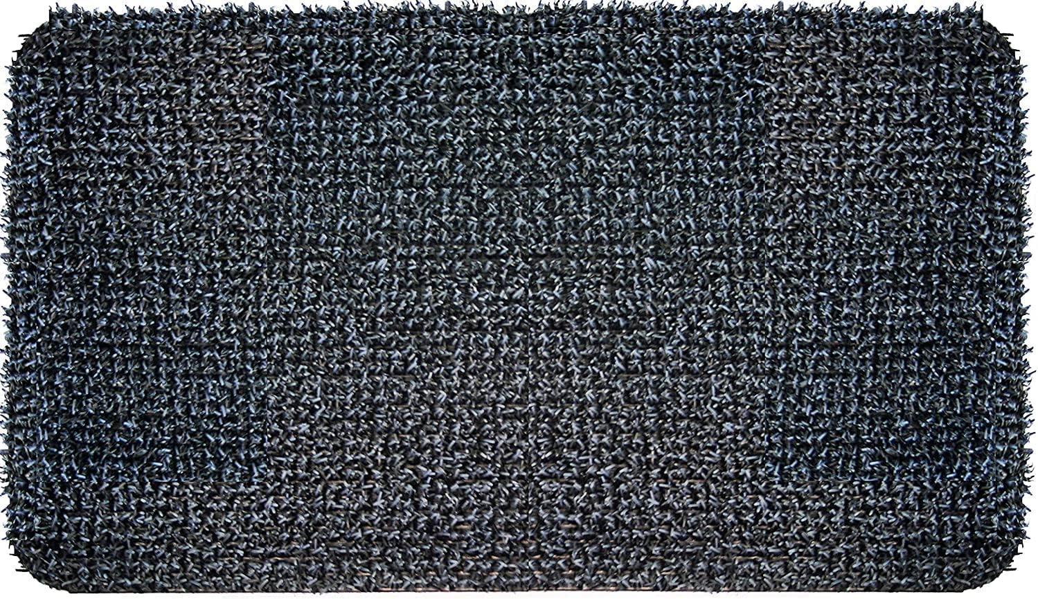 CLEAN MACHINE 10376922 High Traffic Astroturf Dirt Trapper Doormat, 23.5 x 35.5, Charcoal