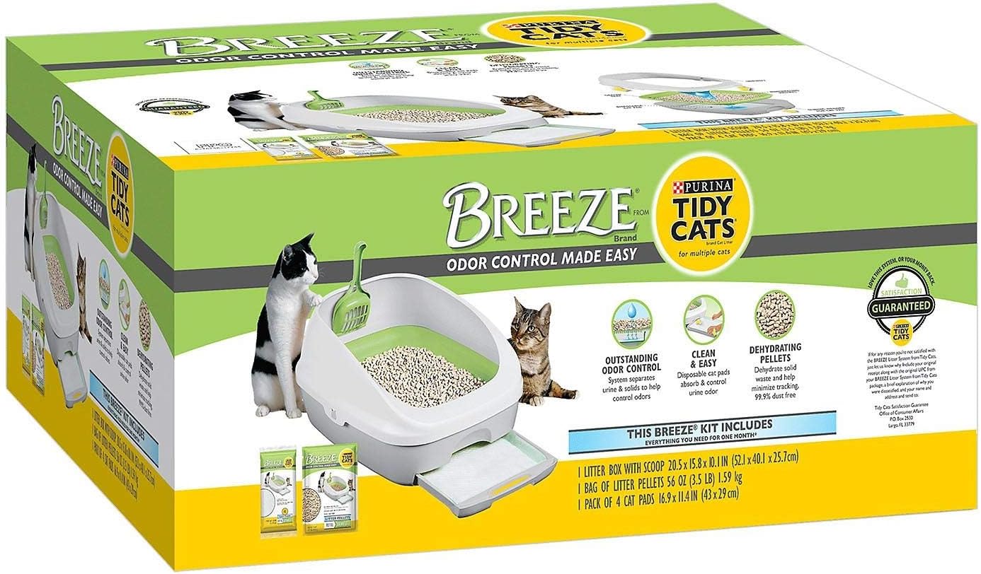 Purina Tidy Cats Breeze Cat Litter Box, 152 oz.