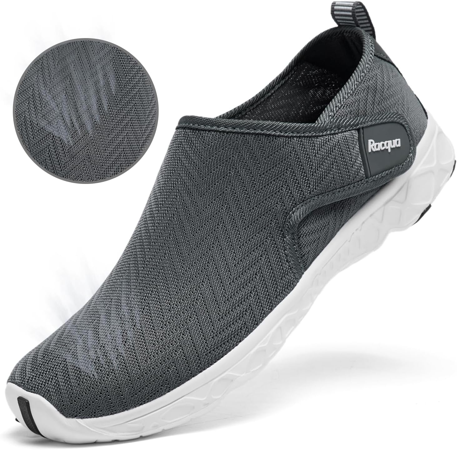 Racqua Women Men Breathable Mesh Water Shoes