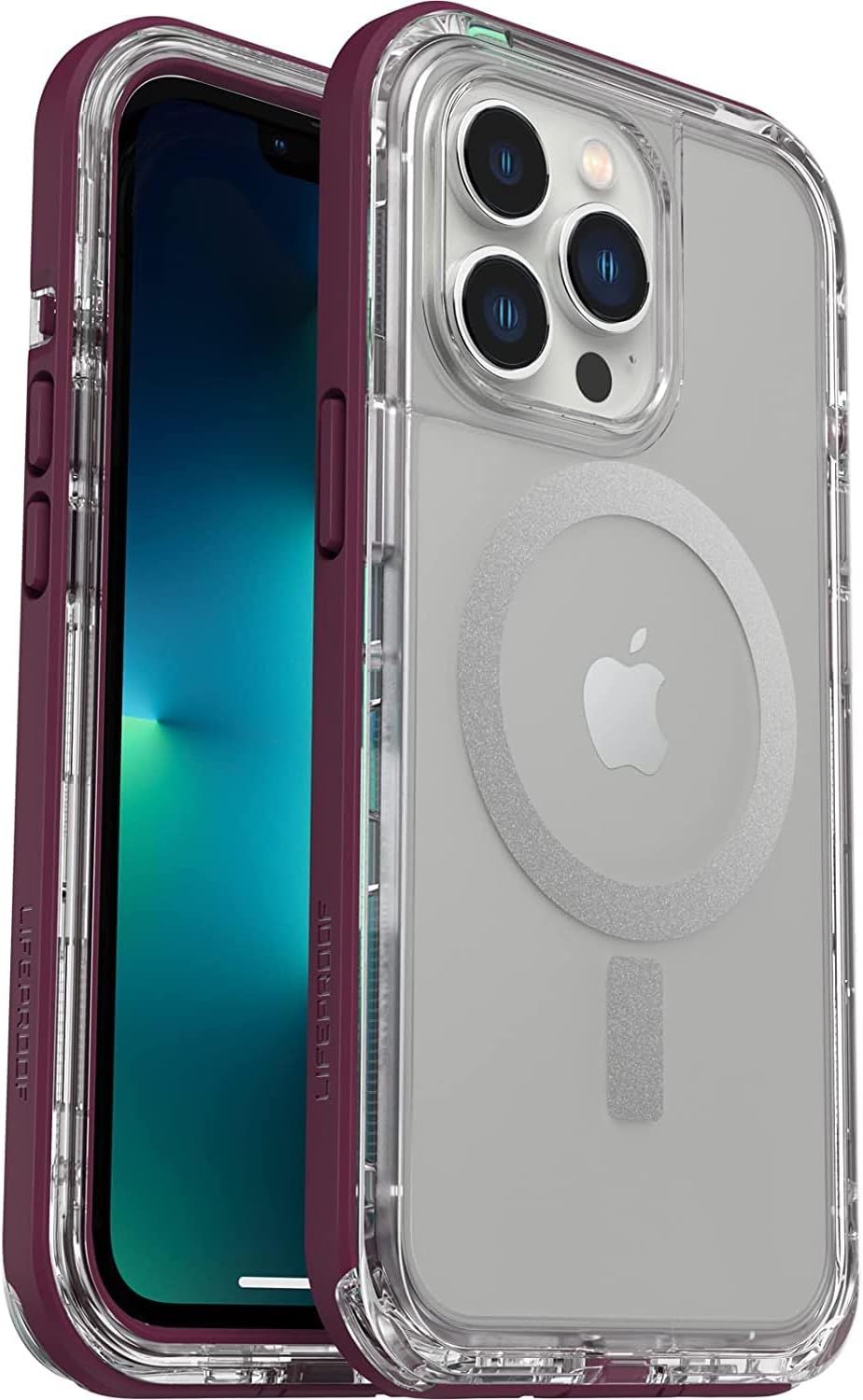 LifeProof Next Screenless Series Case for MagSafe for iPhone 13 PRO (NOT 13/13 Mini/13 Pro Max) Non-Retail Packaging - Essential Purple