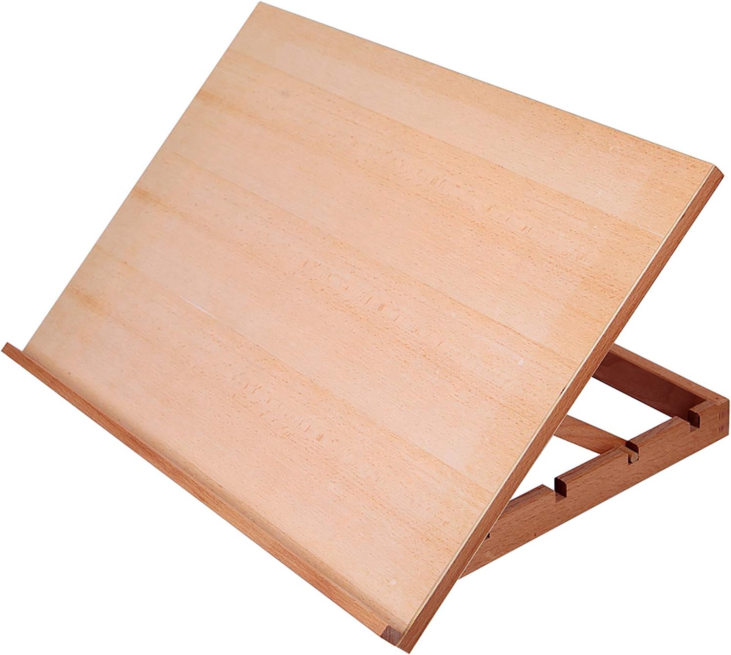 Falling in Art Large 5-Position Wood Drafting Table Easel Drawing and Sketching Board, 23 2/9 Inches by 16 1/2 Inches