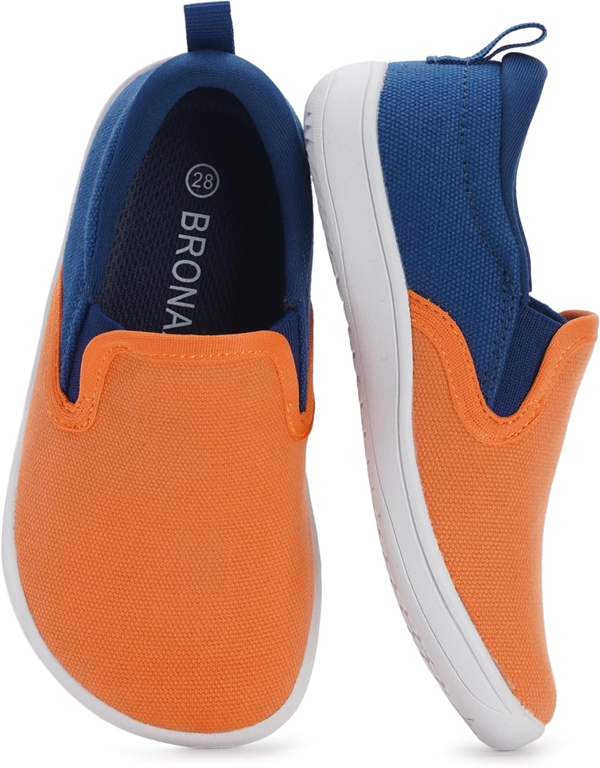 Great fit on my son feet. Easy slip-on. Very comfortable and allows his toes to have more space.