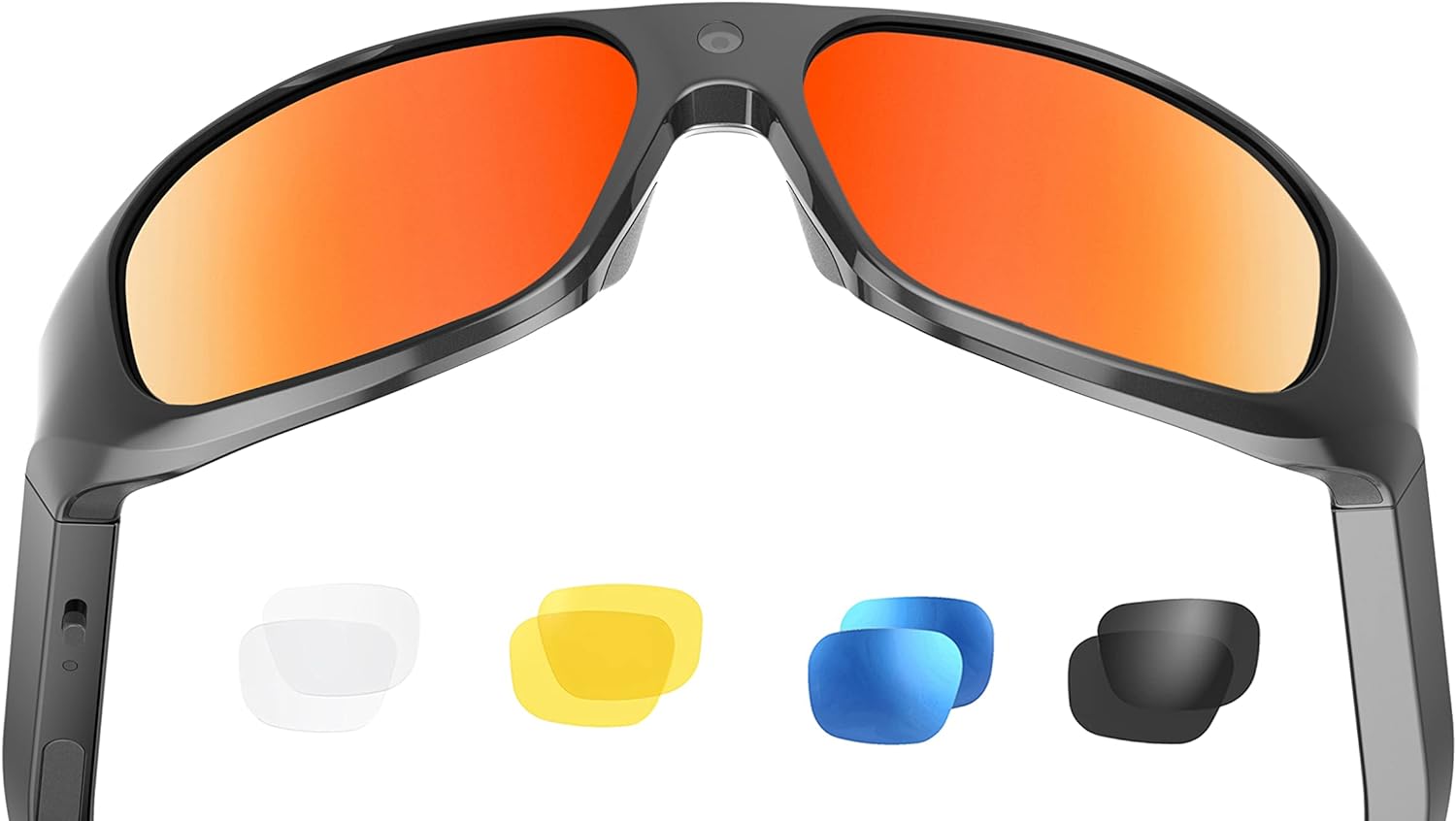 OhO sunshine Ultra 4K Camera Glasses,512GB Built-in Memory Smart Glasses with UV400 Sunglasses Lens for Outdoor Sport