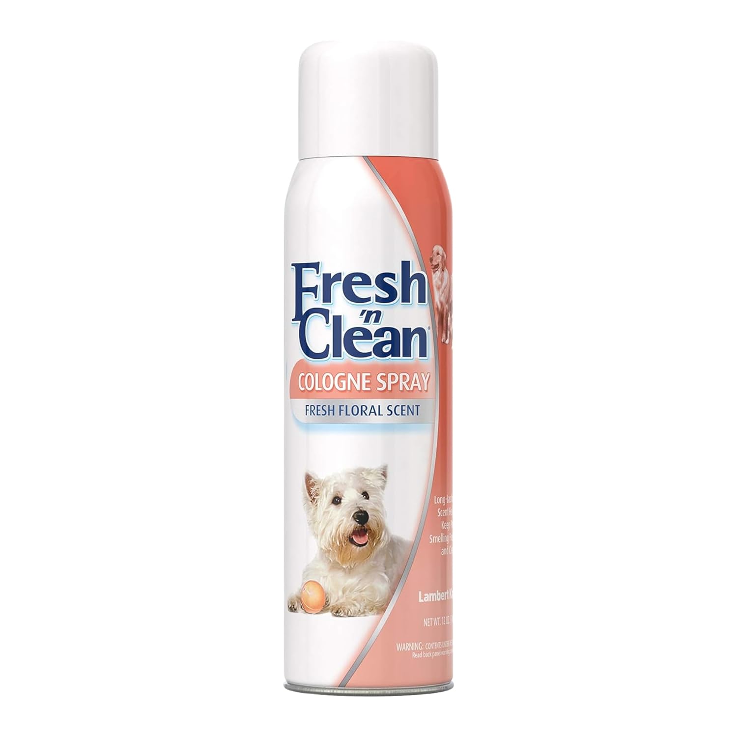 Pet-Ag Fresh n Clean Cologne Spray - Fresh Floral Scent - 12 oz - Controls Odor & Keeps Dogs Smelling Fresh
