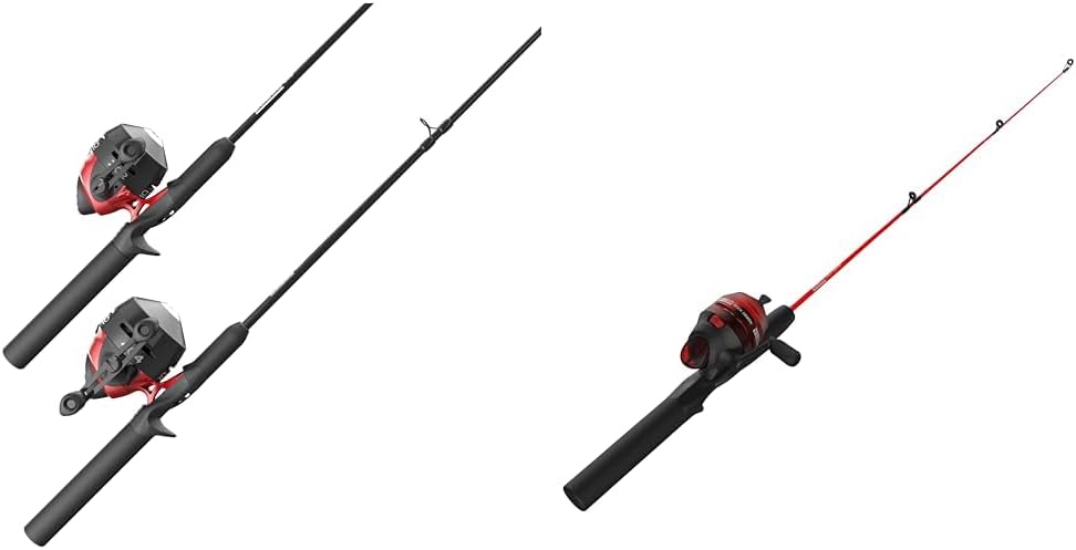 Zebco 202 & 404 Spincast Reels and Fishing Rod Combos (2-Pack)