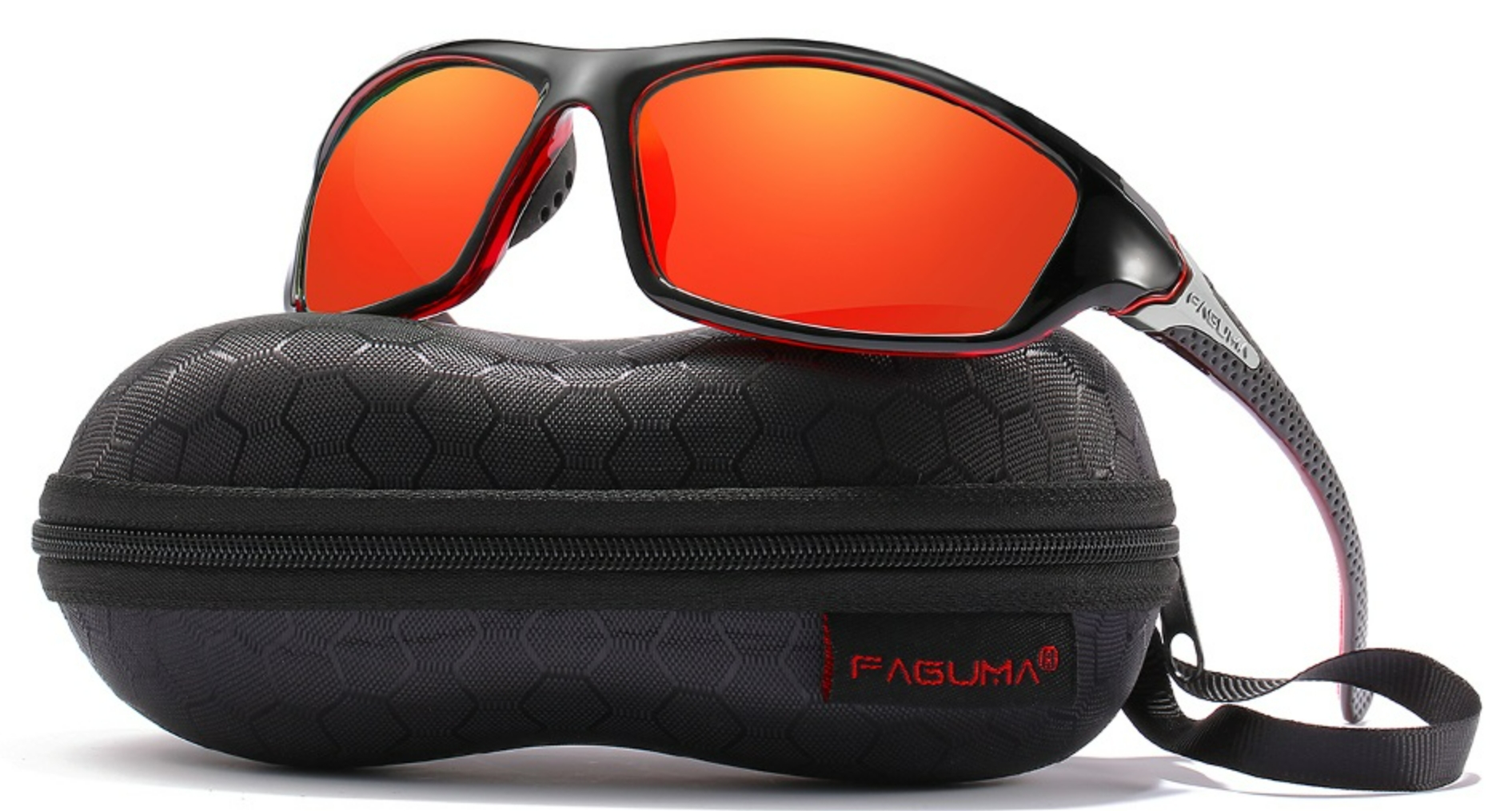 FAGUMA Sports Polarized Sunglasses For Men Cycling Driving Fishing 100% UV Protection