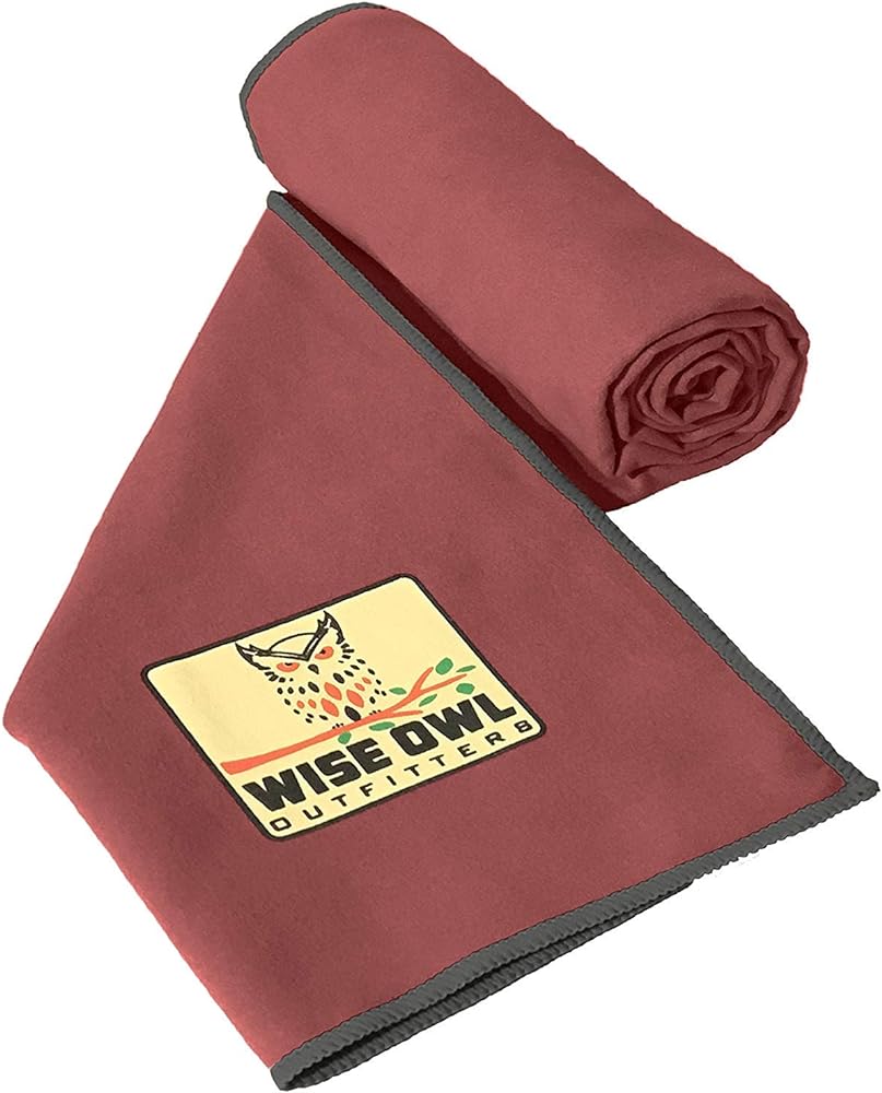 As an avid camper and traveler, I am always on the lookout for high-quality gear that is both functional and durable. The Wise Owl Outfitters Camping Travel Towel is the perfect example of this.Made from ultra-soft microfiber, this towel is not only comfortable but also incredibly absorbent. Whether I'm using it to dry off after a swim or to clean up spills around the campsite, the Wise Owl towel does the job quickly and efficiently. And thanks to its fast-drying properties, I never have to worry about it staying damp for too long.What I appreciate most about Wise Owl products, in general, is their commitment to quality. This towel is no exception. It's well-made, with sturdy stitching and high-quality materials that are sure to stand up to years of use. And because it's so compact and lightweight, it's easy to pack and bring along on all my adventures.In summary, I highly recommend the Wise Owl Outfitters Camping Travel Towel to anyone in need of a high-quality, compact, and functional towel for their outdoor adventures. As a fan of Wise Owl products, I can say with confidence that this towel lives up to their high standards.