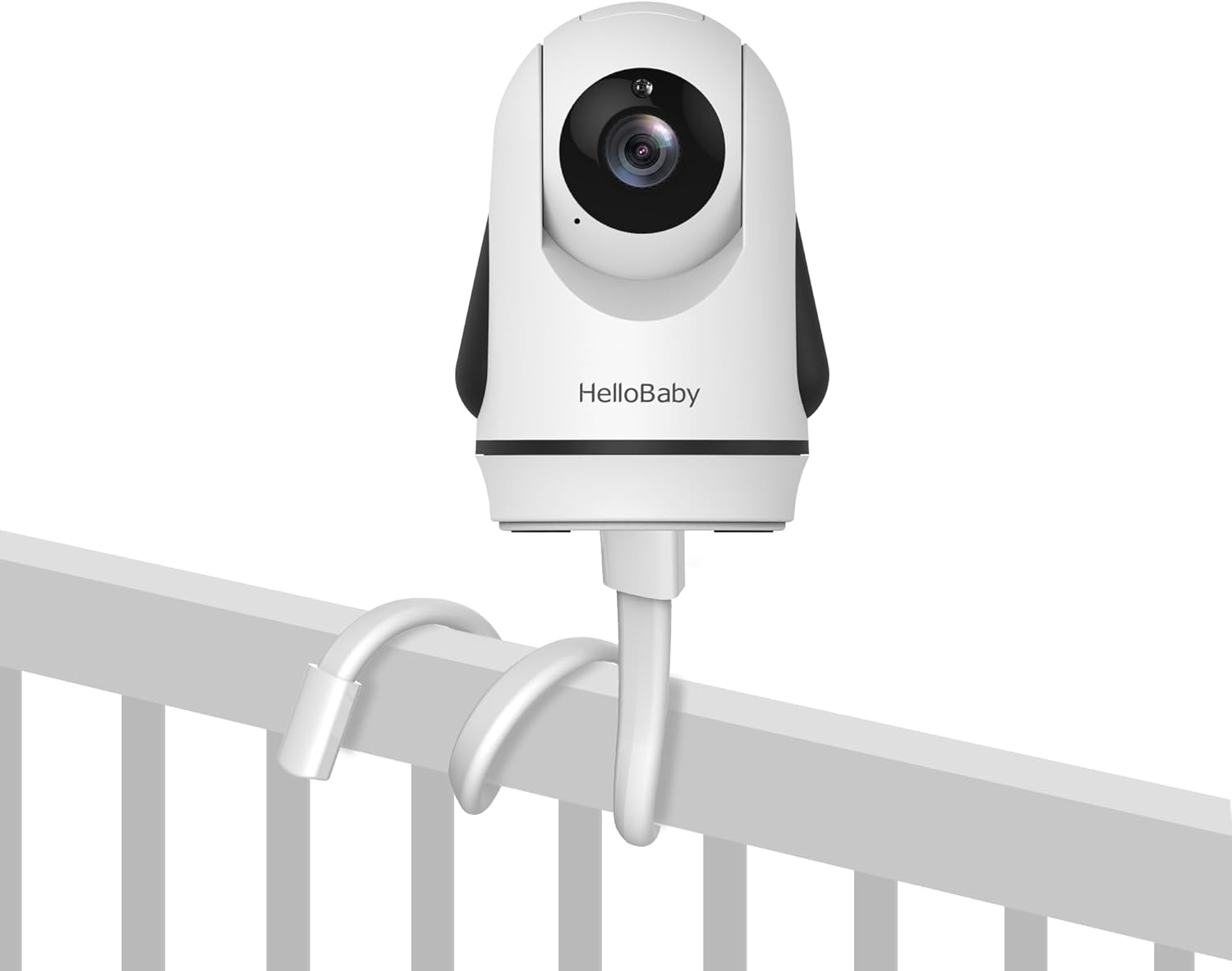 HelloBaby HB6339 Baby Monitor Camera+Baby Monitor Mount,Baby Monitor Camera Only for HB6339,Twist Mount Baby Monitor Bracket No Tools or Wall Damage