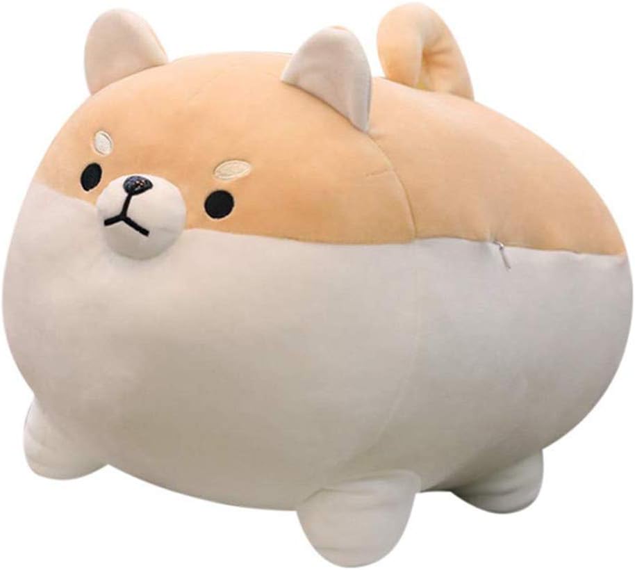 Auspicious Shiba Inu Stuffed Animal Plush - 15.7&#39;&#39; Cute Dog Pillow and Toy, Soft Anime Kawaii Gifts for Boys and Girls