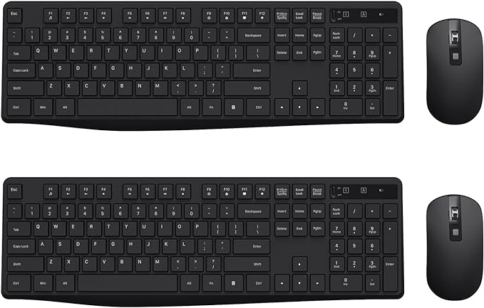 Wireless Keyboard and Mouse Combo