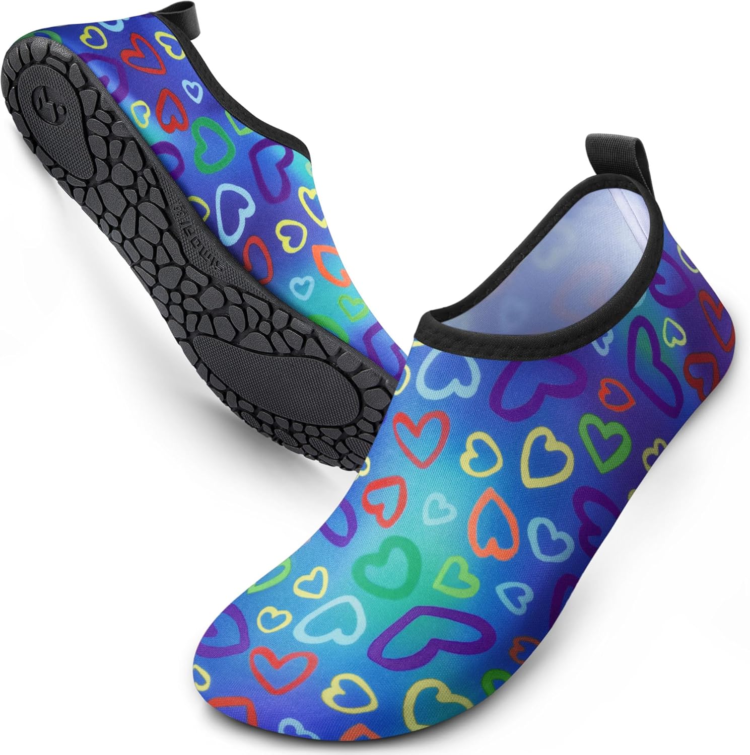 SIMARI Water Shoes for Women Men Swim Aqua Socks Beach Pool Essentials Barefoot Surf River Boat Kayak Sea Yoga Sand Exercise Sport Accessories Breathable Quick-Dry Adult Youth Kid Size SWS001