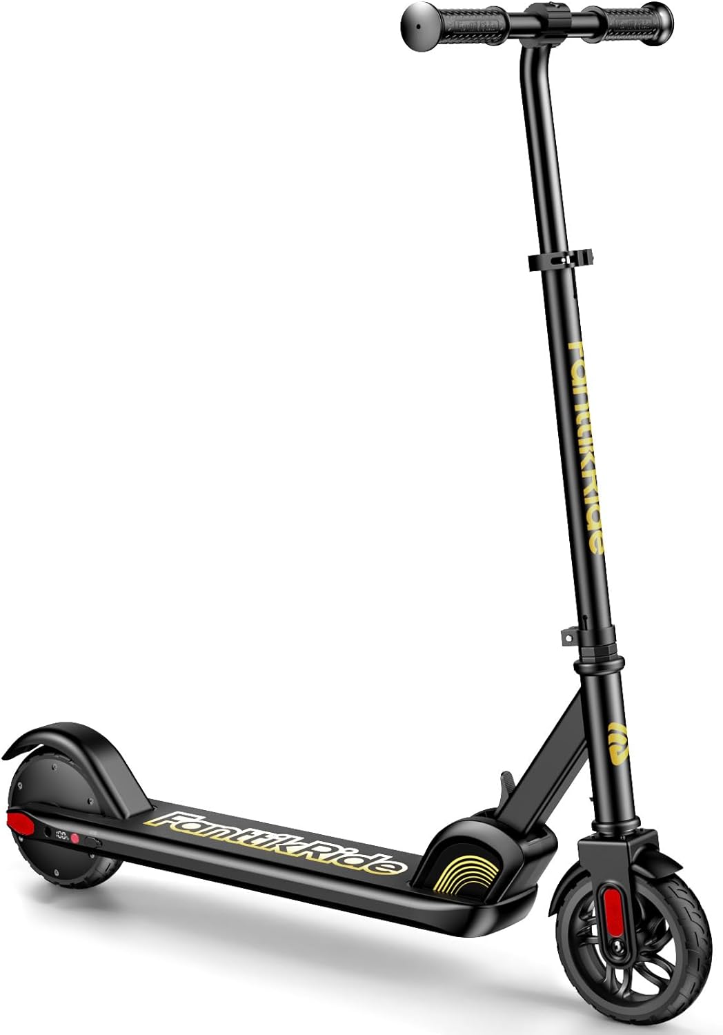 C9 Electric Scooter for Kids 3.9 ft - 5.2 ft, 6/10MPH, 5 Miles Range, LED Display, Adjustable Height, Foldable, Rubber Wheels, Lightweight, Gifts for Kids up to 132 lbs