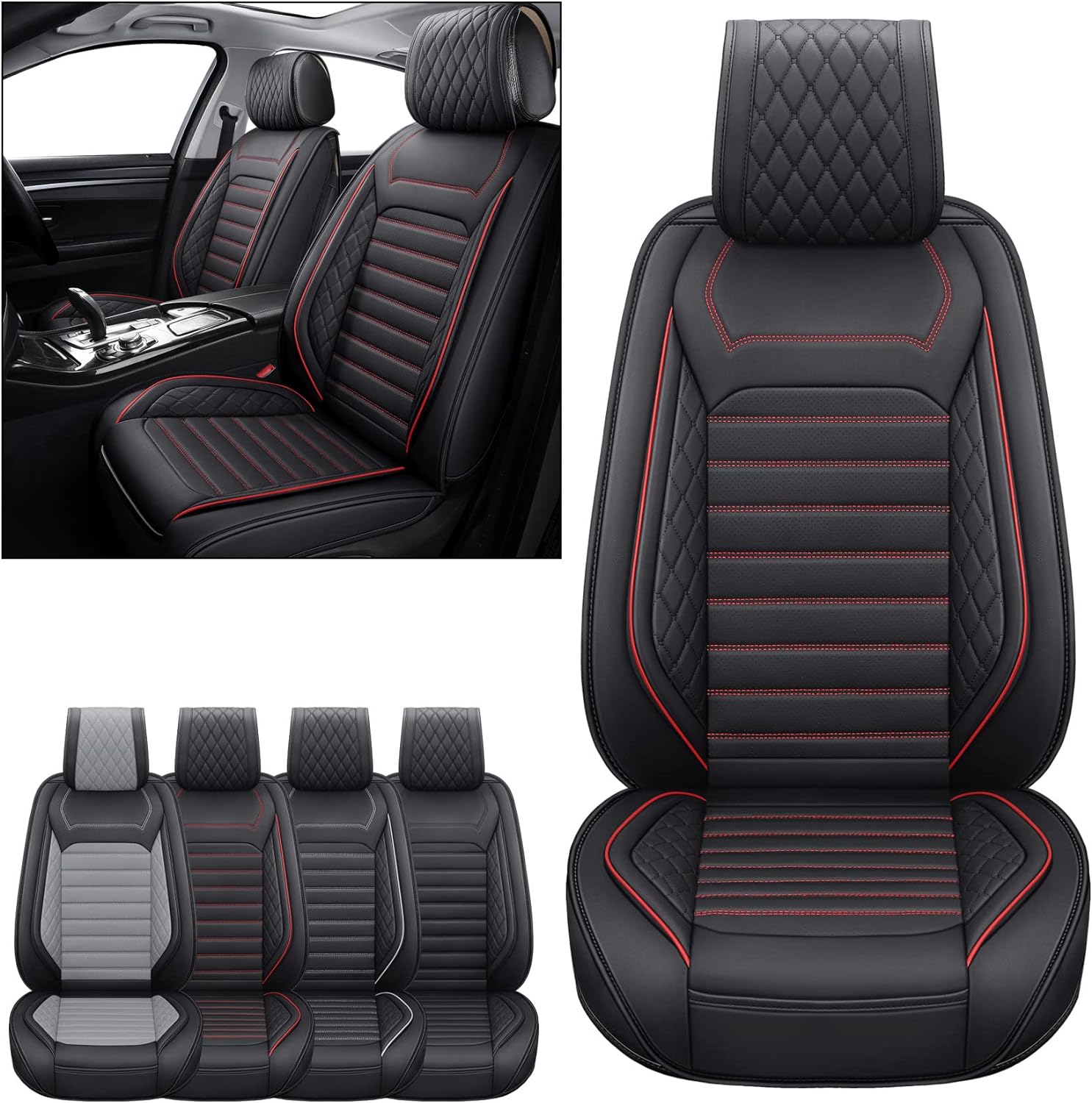 Best car seats ever!!! Very easy to install, great fit, great feel, great look & took less than 30 minutes! I know the price point may be more than some are willing to spend but overall, it' absolutely worth it. I'm very satisfied with this investment and would highly recommend!