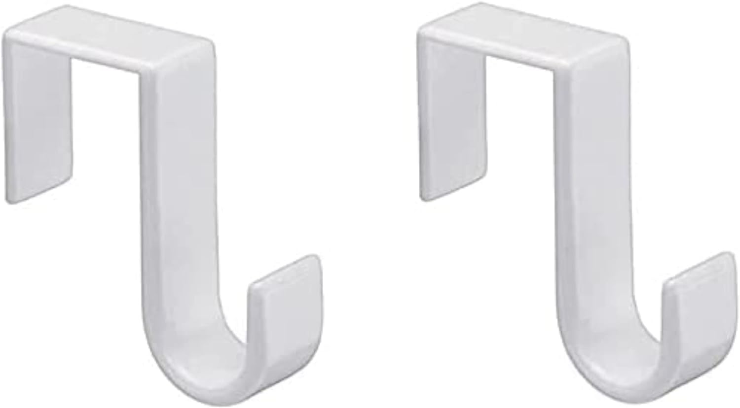 1st Choice Pack of 2 Over-The-Door Hook, White, W, 2 Count